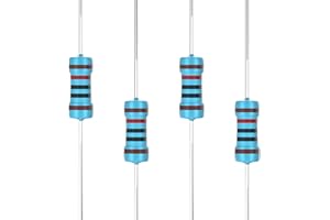 SCOOYUCK 100 szt. rezystor 10 K Ω 1/4 W (0,25 W) 1% tolerancja metalowa folia oporowa