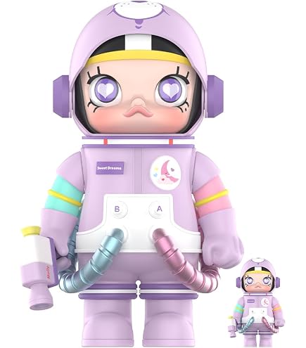 POP MART Mega Royal Molly 400% Huang Yuxing-Bubbles de Acción