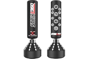 MAXSTRENGTH 5.5FT Boxing Free Standing Punch Bag Kick Heavy Duty MMA UFC Martial Art Training