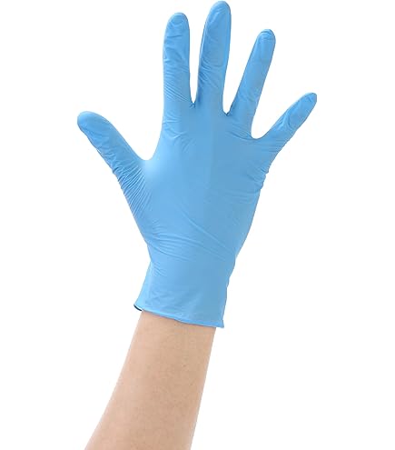Blue Nitrile Powder Free Glove Large