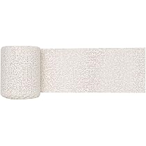 Rouleau De Bandes Plâtrées Pour Modelage - 50 Bandes, Blanc, 26 X 1,5 X 34 Cm