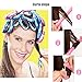 inkint 24 Pcs Self-adhesive Foam Hair Roller Soft Hair Bendy Curls Tool Salon Hair Styling Curling Sticks for Lady Girl (3 Sets)