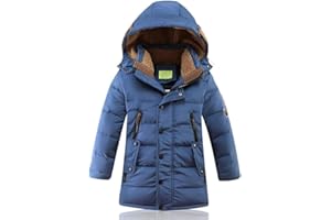MEYOCEYO Giubbotto Piumino Bambini Giacca Invernale Ragazzi Ragazze Giacca Parka Caloroso Giubbotti con Cappuccio
