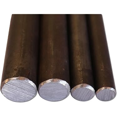 CoCud Ronde stalen staaf 5 mm diameter 150 mm lengte high-performance staal staafstaal ambachten knutselen apparaat - (gebruik: voor boren draaibanken boormachine) 5 stuks