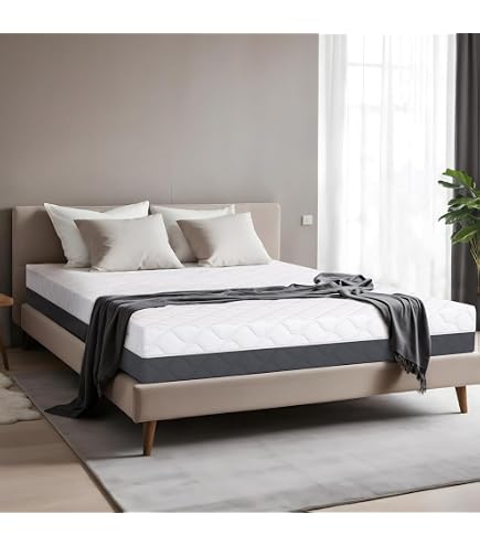 Materasso PerfectSleep 140x200 Cm - Ibrido Memory Foam E Molle Insacchettate (oltre 480 Molle), 7 Zone, H3, Ipoallergenico