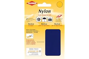 Kleiber Patchs Nylon imperméables Autocollants, Bleu foncé