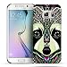 Produktbild Samsung Galaxy S6 Egde Motiv Backcover, Conie Mobile PC Motiv Rückschale Hartschale Hülle Tier Muster, Leuchtefekt, Schutzhülle / Case für hinten