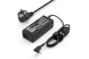 HAFIUEGE Adaptador Cargador Portátil 65W para Acer Aspire 3, 5, TravelMate B117 B311 TravelMate X3 X314-51-M X514 X313 P236 Swift 1 3 5 SF314-52 SF113-31 SW512-52 Spin 1 3 5 3.0mm x 1.1mm