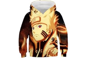 CaoGSH Janpan Anime Kakashi Hoodies Gar?ons Fille Automne Hiver 3D Vêtements -Anime Sweatshirts -s Adolescent Tops