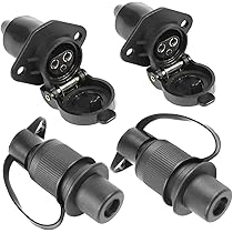 3 Spine + 3 Prese 3 Poli Trattore - 12V/24V 25A Impermeabili DIN 9680 - Foto 6