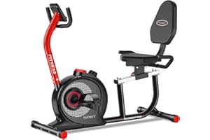 ‎VANNECT VANNECT Liegeergometer für Zuhause mit 16 verstellbaren Widerstandsstufen,Liegerad Heimtrainer mit Großer Bequem Sitz, App-Konnektivität,Bis 180kg Ergometer Fahrrad