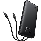 Baseus Airpow Lite Power Bank 10000mAh 22.5W Dual-Cable Cosmic Black