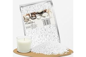 Montegoni reines Paraffinwachs für Kerzen 1/2/3/5/10 kg, Deutsche Qualität Kerzenwachs zum gießen, Wachs für Kerzen, Wachsgranulat Wachspastillenen