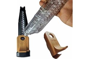 Sibo - Adattatore BB 6mm Caricatore Softair - Accessorio Speedloader per Pallini Bio 0,20 0,25 - Ricarica Rapida Replica Softair - Compatibile con Caricatori Airsoft