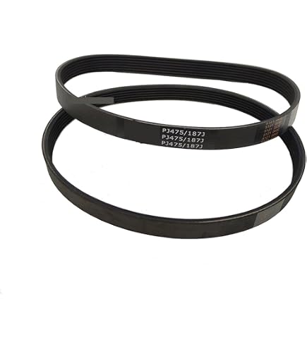 Courroie Trapézoïdale Multi-nervures PJ1118/440J - Lot De 2 | 5/6/7 Nervures, Pour Tapis Roulant, Moteurs - 11