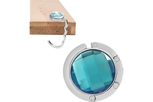 Gancio Pieghevole Per Borsa Da Tavolo - In Lega Di Zinco, Design A Trifoglio, Portata Fino A 2500 G, Anti-Scadenza
