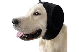 YLNAILKY Auriculares Con Cancelación De Ruido Para Perros - Orejeras Ajustables Con Cancelación De Ruido Para Mascotas | Diadema Con Auriculares Para Perros | Orejeras Ajustables Con Cancelación De Ruido