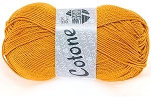 Lana Grossa Cotone uni 38 - Goldgelb
