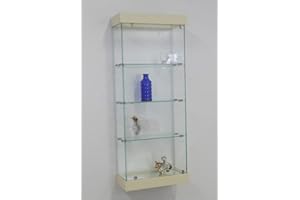 VM ART DESIGN GLASS BY VETRERIA MICELI VETRINETTA A PARETE mod: VMBR7TC (PANNA ral 9001)