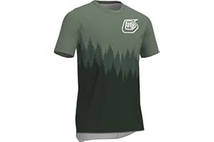 HULG Odzież rowerowa, koszulka rowerowa, krótkie rękawy, letnie topy rowerowe, oddychająca, szybkoschnąca koszulka do roweru górskiego, MTB/BMX, idealna do biegania, jazdy na rowerze, wędrówek