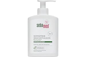 ‎SEBAMED Sebamed Seifenfreie Waschemulsion mit Spender 200 ml, seifenfreie Reinigung für empfindliche Haut, stärkt die Hautbarriere, zur Hand-, Gesichts- und Körperreinigung geeignet