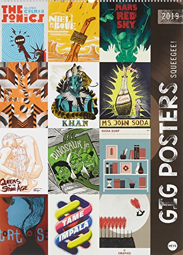 Preisvergleich Produktbild Gig Posters - Kalender 2019