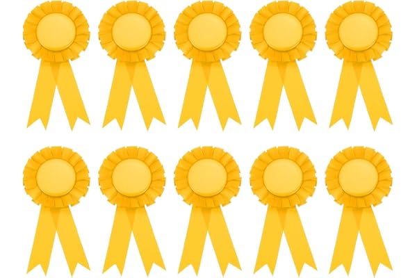 PATIKIL Tomt prisband, 10 st prisband, medaljvinnare band erkännande deltagande band för tävling, sportevenemang och fest, br
