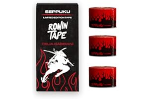 RoninTape Seppuku - Pack 3 - Tape pour Le Crossfit Premium, Hookgrip, Barbell, Bar