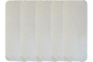 JOYSOG Mikrowellen-Wellenleiter-Abdeckung Glimmerscheibe, 5 Stück Glimmerplatten, Mikrowellen-Reparaturteil für Galanz Wärmedämmungszubehör (11,5 x 4,6 cm)