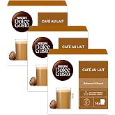 Nescafe Dolce Gusto Cafe Au Lait 48 Kaps&uuml;l 160 Gr x 3