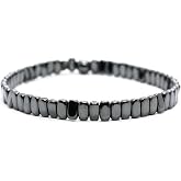 Hematit Doğal Taş Bileklik Oval Kesim Minimal Unisex Erkek Kadın Bileklik