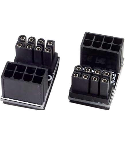 Câble Adaptateur PCIe 6 Broches Vers 8 Broches Akasa AK-CB052 - Alim GPU