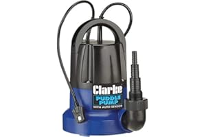 CLARKE INTERNATIONAL Clarke PSP125B 400W Puddle Pump with Auto Sensor