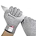 Produktbild Schnittfest Handschuhe HPPE Lebensmittelqualität 9428450 Level 5 Schutz Küche Arbeiten für Schneiden Zum Sicherheit Handschuhe für Hand Schutz durch Fly Joys, Grau