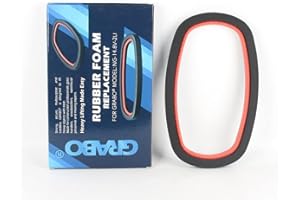 Raizidom GRABO Elektrischer Vakuum Saugnapf Heber für Holz Trockenwand Granit Glasfliesen (1 Gummischaumdichtung)