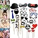 Produktbild Sedeta 31pcs Neue DIY Masken Photo Booth Props Schnurrbart auf einem Stock Hochzeit Geburtstags-Party
