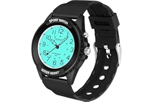 TENOCK Damen Sportliche Armbanduhr Armbanduhr Analog Herren Analoge Quarz Uhr 50M Wasserdicht Uhr Armbanduhr mit Nachtlicht für Modischer Casual-Matching oder Sportliche Aktivität