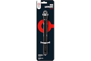 Bomba de Aire Bicicleta Optio Cycle 120 PSI (8,3Bar) Inflador Bicicletas | Bomba Bicicleta | Inflador Ruedas Bicicleta | Hinchador Bicicleta | Mini Bomba de Bicicleta | Bomba Bicicleta MTB | Bike Pump