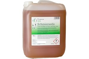 ‎HYGIENE VOS 10 Liter Hygiene VOS Schmierseife Fußbodenpflege auf Basis natürlicher Seife. Für wasserbeständige Oberflächen, empfindliche Steinböden Keramikböden