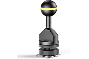 STARBEA Seafrogs YS Head - Adaptador de zapata fría para buceo, sistema de luz de fotografía subacuática, conector de soporte para antorcha para todas las carcasas de Seafrogs