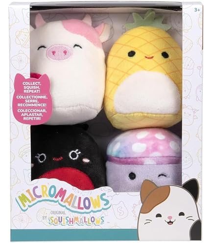 Squishmallows Bijan 20 Cm - Peluche Morbidissimo A Forma Di Animale, Soffice Come Una Nuvola, Collezionabile Per Bambini