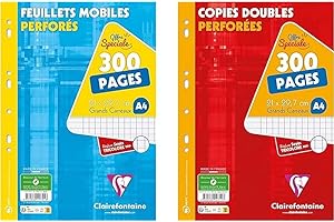 Clairefontaine 11751AMZC Notatnik, Wielokolorowy, A4