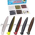 Ned-Rig-Kit-Finesse-Baits-Soft-Plastic-Worms-Fising-Lure for Bass Stick Swimbait Minnow Crawfish Lures Shroom Ned Jig Head Kit