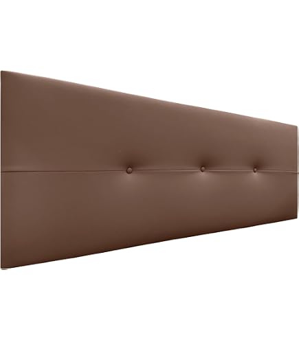 Testiera Letto Imbottita 'Carla' 140x60 Cm - Pelle Sintetica Bianca, Spessore 8 Cm, Kit Montaggio