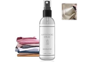 MAGISEL Antystatyczny spray do usuwania ubrań, antystatyczny spray do ubrań, antystatyczny spray do ubrań i samochodów, antystatyczny spray do tkanin, antystatyczny spray do tkanin, ubrania, szybki