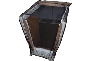 Mosquito Net/Bug Screen by Waterline Design. Cover The companionway, Stays in Place with a Weight Band. Universal Size for sail- and motorboats.(#1460).