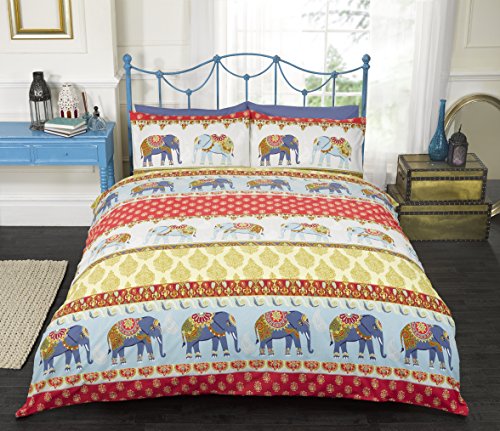 Rapport Jaipur Duvet Set, Red, Double