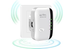 XTOERBUY WiFi Extender,Generation WiFi Booster,Covers Up to 3000 Sq.ft and 35 Devices,Internet Booster with Ethernet Port,WiFi Range Extender,Alexa Compatible (White)