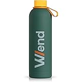 W/end Borraccia per Sport all'Aria Aperta - 750ml - Borraccia in Metallo - Fiaschetta a Bocca Standard - Senza BPA - Borracci