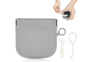 AOOWU Hållarfodral, silikonbehållarlåda, smala justerarfodral för osynlighet, bärbar ortodontisk tandhållarlåda, tandskyddsfodral med borttagningsverktyg och borste, ortopedisk förvaringsväska